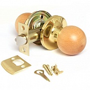 Картинка Защёлка межкомнатная Apecs 6072-05-G/BEECH золото/бук